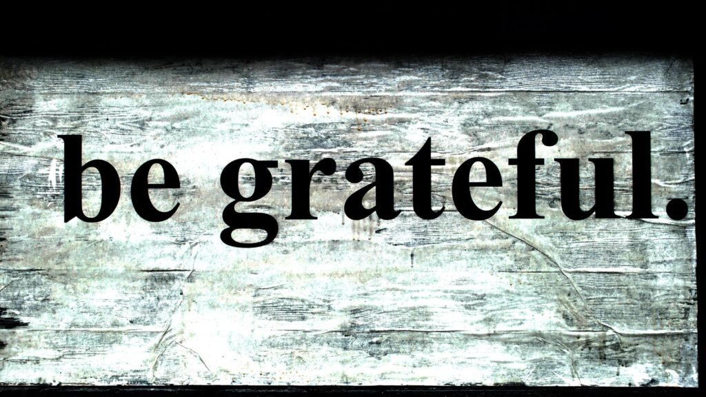 bersyukur dalam segala hal