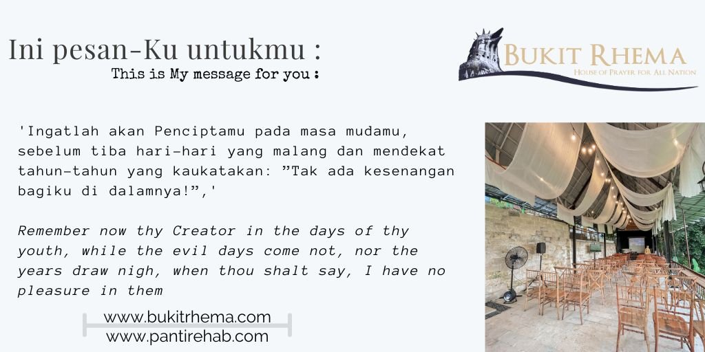 Ingatlah akan Penciptamu