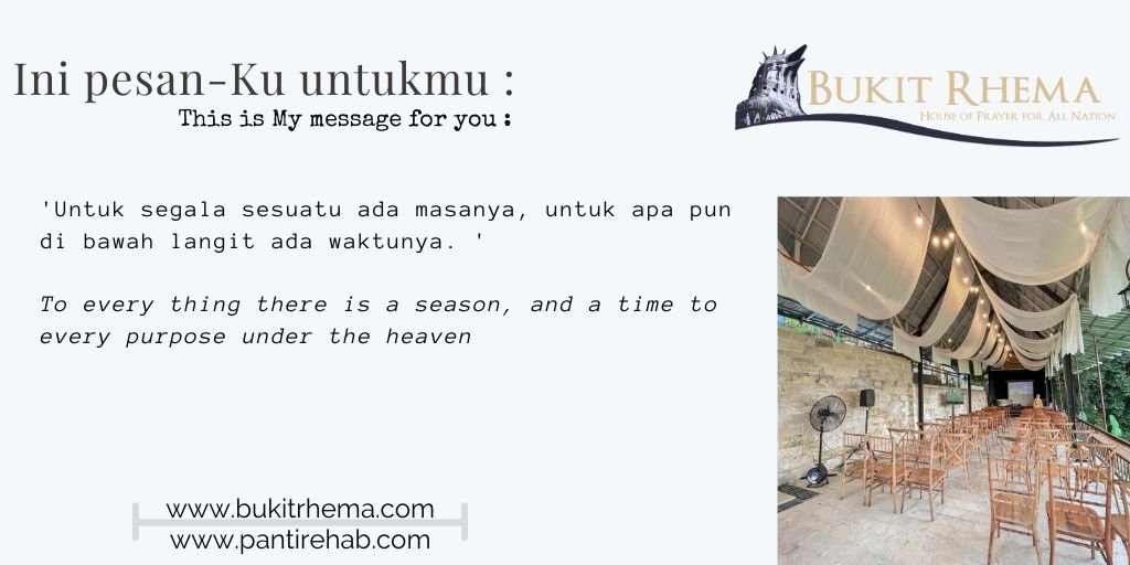 renungan waktu tuhan