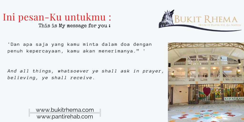 doa dengan penuh kepercayaan