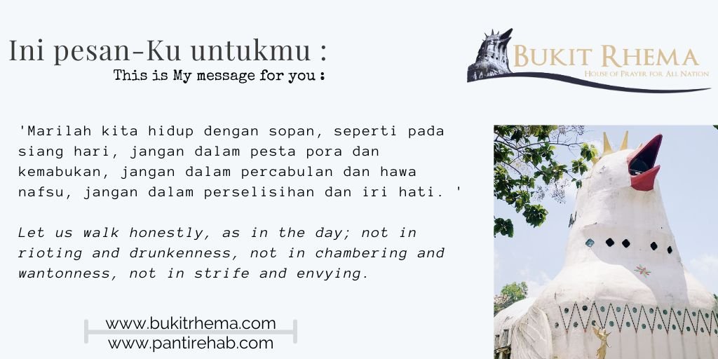 hidup dengan sopan roma 13:13