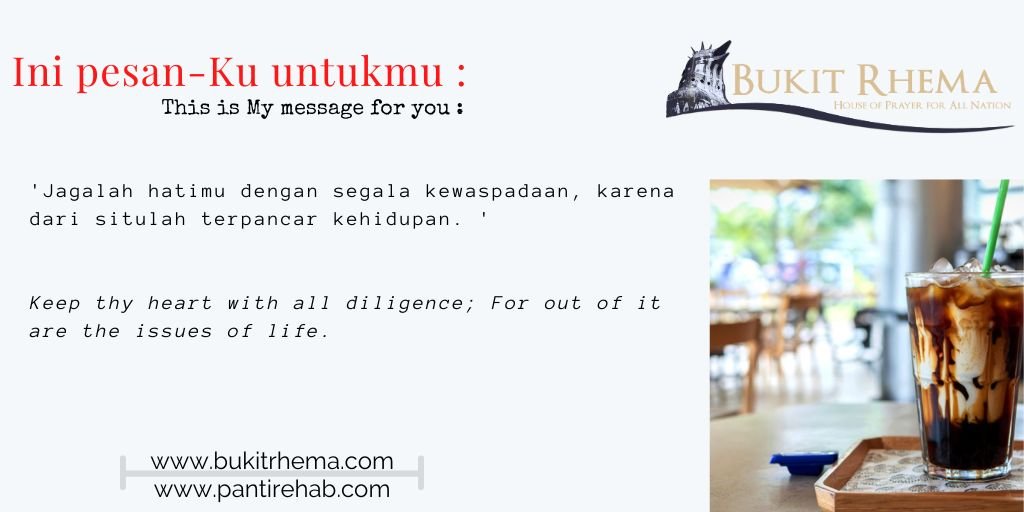 renungan jagalah hatimu