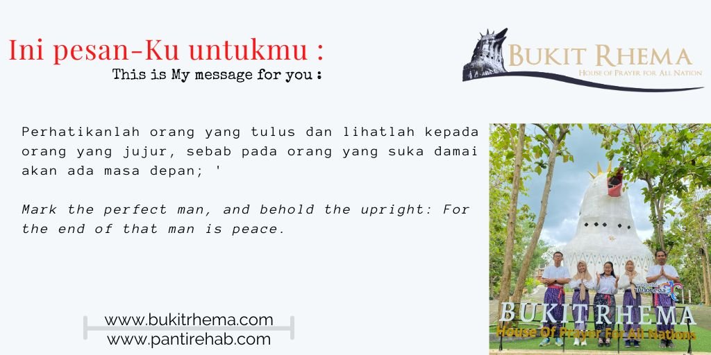 renungan orang jujur