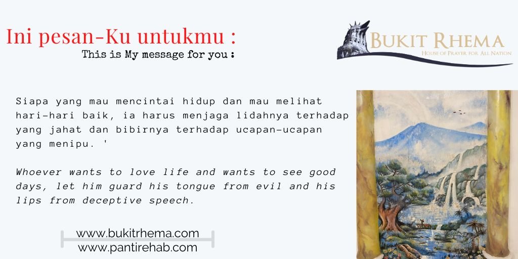 menjaga lidah terhadap yang jahat